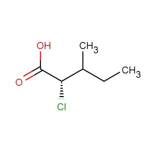 (2S)-2-chloro-3-methylpentanoic acid