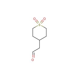 2-(1,1-dioxidotetrahydro-2H-thiopyran-4-yl)acetaldehyde