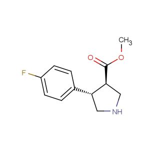trans-4-(4-fluorophenyl)pyrrolidine-3-carboxylic acid methyl ester