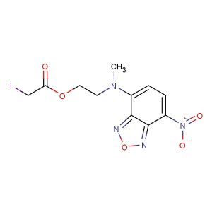 2-(methyl(7-nitrobenzo[c][1,2,5]oxadiazol-4-yl)amino)ethyl 2-iodoacetate