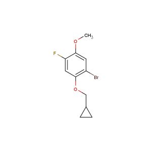 1-bromo-2-(cyclopropylmethoxy)-4-fluoro-5-methoxybenzene