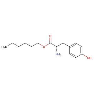 (S)-hexyl 2-amino-3-(4-hydroxyphenyl)propanoate