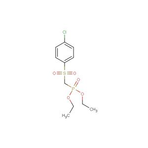 diethyl (((4-chlorophenyl)sulfonyl)methyl)phosphonate
