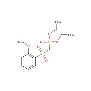 diethyl (((2-methoxyphenyl)sulfonyl)methyl)phosphonate