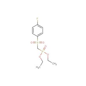 diethyl (((4-fluorophenyl)sulfonyl)methyl)phosphonate