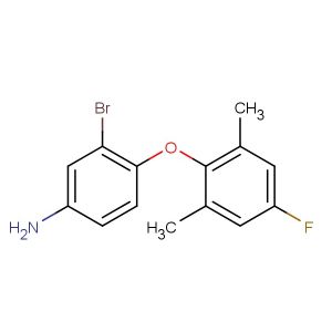 3-bromo-4-(4-fluoro-2,6-dimethylphenoxy)aniline
