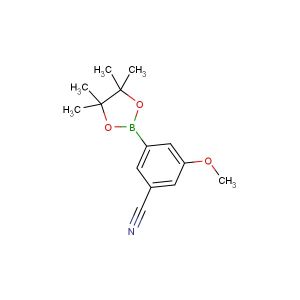 3-methoxy-5-(4,4,5,5-tetramethyl-1,3,2-dioxaborolan-2-yl)benzonitrile