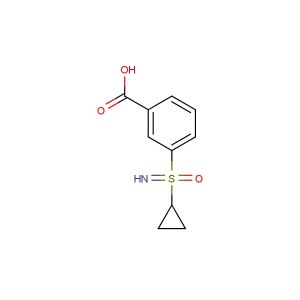 3-(cyclopropanesulfonimidoyl)benzoic acid