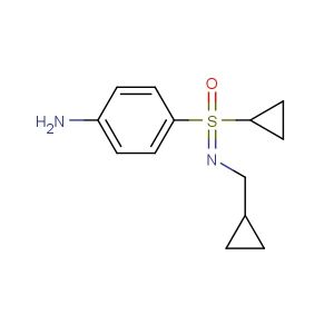 4-(N-(cyclopropylmethyl)cyclopropanesulfonimidoyl)aniline