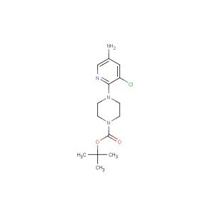 tert-butyl 4-(5-amino-3-chloropyridin-2-yl)piperazine-1-carboxylate