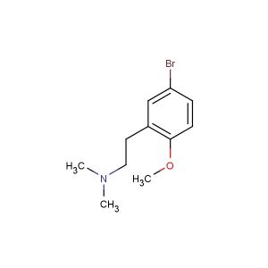 2-(5-bromo-2-methoxyphenyl)-N,N-dimethylethanamine