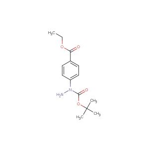 tert-butyl 1-(4-(ethoxycarbonyl)phenyl)hydrazinecarboxylate