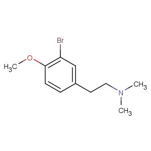 2-(3-bromo-4-methoxyphenyl)-N,N-dimethylethanamine