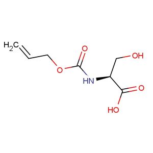 (S)-2-(((allyloxy)carbonyl)amino)-3-hydroxypropanoic acid