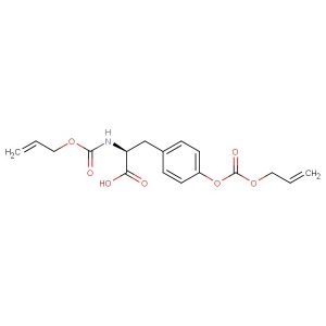(S)-2-(((allyloxy)carbonyl)amino)-3-(4-(((allyloxy)carbonyl)oxy)phenyl)propanoic acid