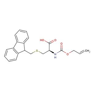 (R)-3-(((9H-fluoren-9-yl)methyl)thio)-2-(((allyloxy)carbonyl)amino)propanoic acid