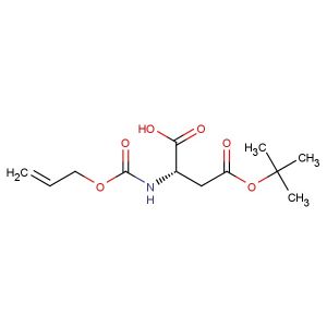(S)-2-(((allyloxy)carbonyl)amino)-4-(tert-butoxy)-4-oxobutanoic acid
