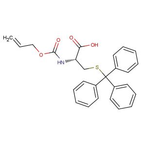 (R)-2-(((allyloxy)carbonyl)amino)-3-(tritylthio)propanoic acid