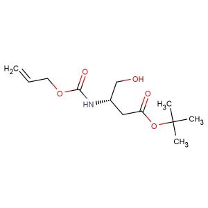 (S)-tert-butyl 3-(((allyloxy)carbonyl)amino)-4-hydroxybutanoate