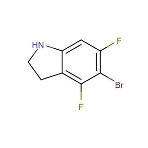 5-bromo-4,6-difluoroindoline