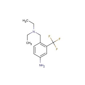 4-((diethylamino)methyl)-3-(trifluoromethyl)aniline
