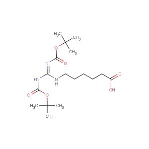 (E)-6-(2,3-bis(tert-butoxycarbonyl)guanidino)hexanoic acid