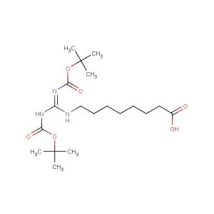 (E)-8-(2,3-bis(tert-butoxycarbonyl)guanidino)octanoic acid