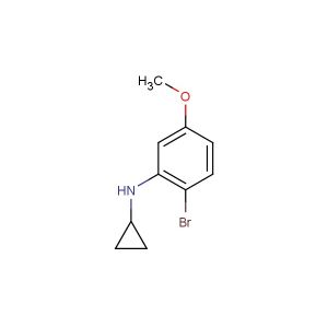 2-bromo-N-cyclopropyl-5-methoxyaniline