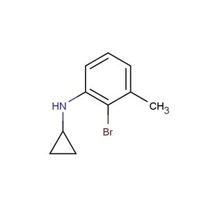 2-bromo-N-cyclopropyl-3-methylaniline