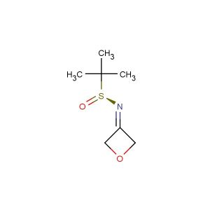 (S)-2-methyl-N-(oxetan-3-ylidene)propane-2-sulfinamide
