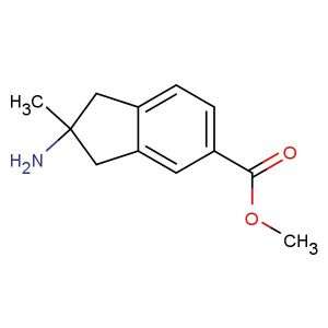methyl 2-amino-2-methyl-2,3-dihydro-1H-indene-5-carboxylate