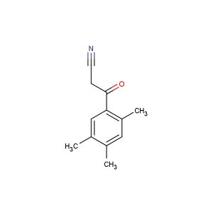 3-oxo-3-(2,4,5-trimethylphenyl)propanenitrile