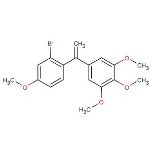 5-(1-(2-bromo-4-methoxyphenyl)vinyl)-1,2,3-trimethoxybenzene
