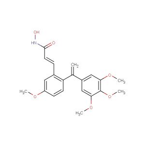 (E)-N-hydroxy-3-(5-methoxy-2-(1-(3,4,5-trimethoxyphenyl)vinyl)phenyl)acrylamide