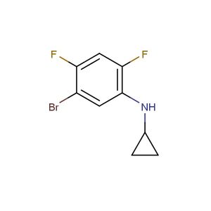5-bromo-N-cyclopropyl-2,4-difluoroaniline