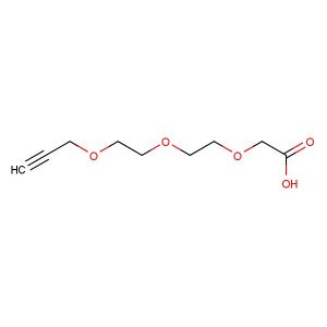 2-[2-[2-(2-Propyn-1-yloxy)ethoxy]ethoxy]acetic Acid