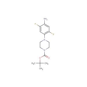 tert-butyl 4-(4-amino-2,5-difluorophenyl)piperazine-1-carboxylate