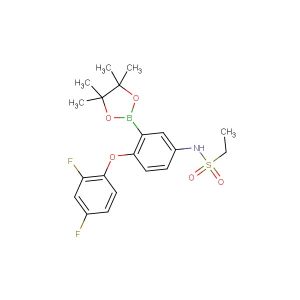 N-(4-(2,4-difluorophenoxy)-3-(4,4,5,5-tetramethyl-1,3,2-dioxaborolan-2-yl)phenyl)ethanesulfonamide