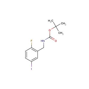 tert-butyl 2-fluoro-5-iodobenzylcarbamate
