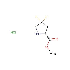 (R)-methyl 4,4-difluoropyrrolidine-2-carboxylate hydrochloride