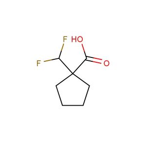 1-(difluoromethyl)cyclopentanecarboxylic acid