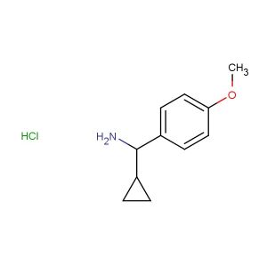 cyclopropyl(4-methoxyphenyl)methanamine hydrochloride