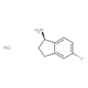 (R)-5-fluoro-2,3-dihydro-1H-inden-1-amine hydrochloride