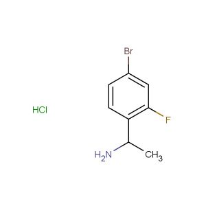 1-(4-bromo-2-fluorophenyl)ethan-1-amine hydrochloride
