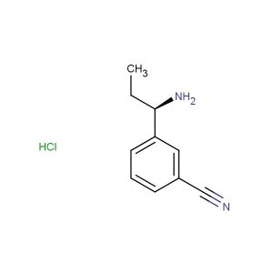 (R)-3-(1-aminopropyl)benzonitrile hydrochloride