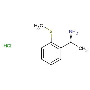 (R)-1-(2-(methylthio)phenyl)ethan-1-amine hydrochloride