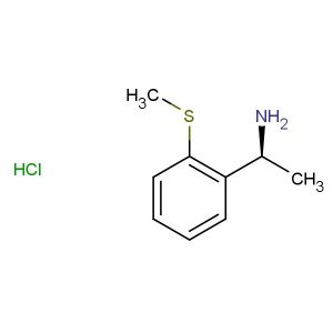 (S)-1-(2-(methylthio)phenyl)ethan-1-amine hydrochloride