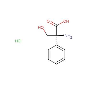 (S)-2-amino-3-hydroxy-2-phenylpropanoic acid hydrochloride
