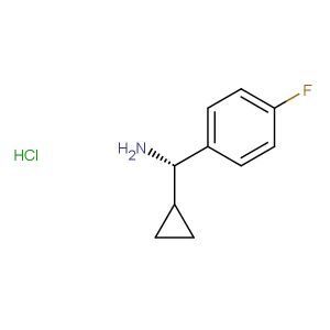 (S)-cyclopropyl(4-fluorophenyl)methanamine hydrochloride