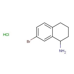 7-bromo-1,2,3,4-tetrahydronaphthalen-1-amine hydrochloride